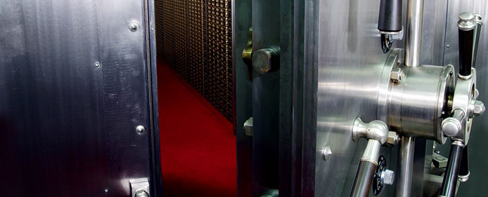 Vault Door and Security Deposit Boxes